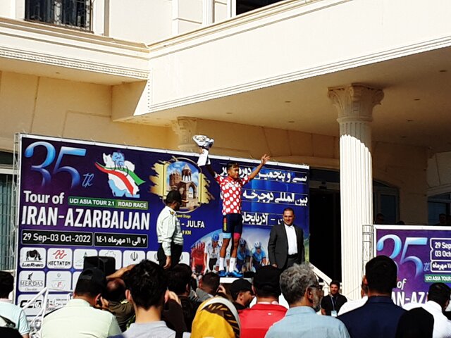 پیراهن سبز مرحله دوم بر تن رکاب زن تبریزی/مدال نقره برای تیم ملی ایران