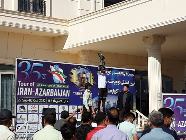 پیراهن سبز مرحله دوم بر تن رکاب زن تبریزی/مدال نقره برای تیم ملی ایران