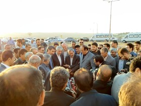 بازدید وزیر ورزش از استادیوم ۵۰۰۰ نفری شهید سرانجام میانه