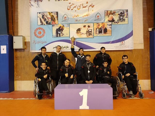 تیم بوچیای آذربایجان شرقی قهرمان کشور شد