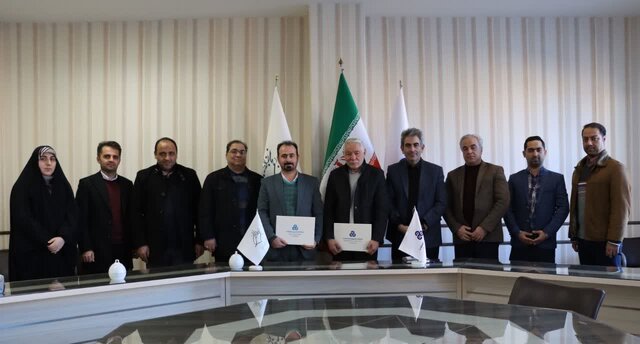 امضای تفاهم نامه همکاری بین انجمن روابط عمومی و سازمان مدیریت صنعتی آذربایجان شرقی