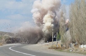 نقطه حادثه خیز در ۲ کیلومتری میانه-تبریز حذف شد