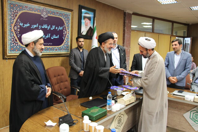 روسای جدید ادارات اوقاف نواحی ۲ و ۳ تبریز و رئیس اداره قرآنی اوقاف آذربایجان شرقی معرفی شدند