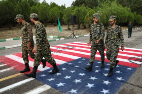 صبحگاه مشترک نیروهای مسلح در تبریز