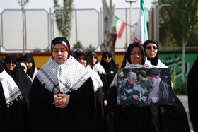 صبحگاه مشترک نیروهای مسلح در تبریز