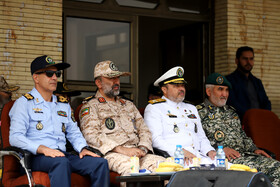 صبحگاه مشترک نیروهای مسلح در تبریز