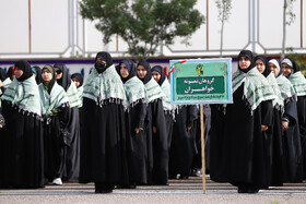 صبحگاه مشترک نیروهای مسلح در تبریز