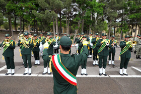 صبحگاه مشترک نیروهای مسلح در تبریز