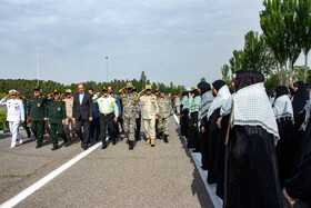 صبحگاه مشترک نیروهای مسلح در تبریز