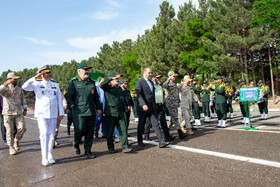 صبحگاه مشترک نیروهای مسلح در تبریز