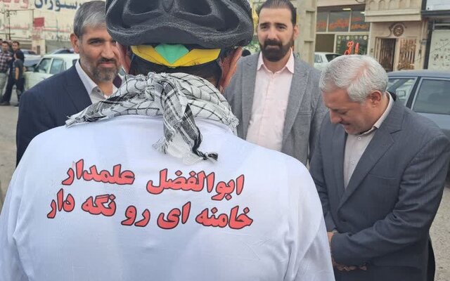 اعزام تور دوچرخه سواری جانبازان روشندل آذربایجانشرقی برای شرکت در مراسم ارتحال امام(ره)