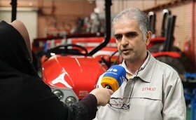 رونمایی از تراکتور شالیزاری در تراکتورسازی ایران با حضور رئیس جمهور در آذربایجان شرقی