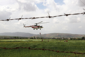 مانور اسکان درمان و تشکیل اردوگاه ۱۰۰۰ نفری هلال احمر شمال کشور در شهرستان هریس