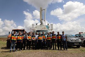 مانور اسکان درمان و تشکیل اردوگاه ۱۰۰۰ نفری هلال احمر شمال کشور در شهرستان هریس