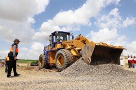 مانور اسکان درمان و تشکیل اردوگاه ۱۰۰۰ نفری هلال احمر شمال کشور در شهرستان هریس