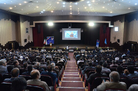 مراسم روز ملی بسیج اساتید