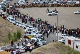 همایش خودرویی به‌ مناسبت عید غدیر خم در تبریز