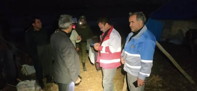 سیل در روستای شیرین بلاغ بستان آباد خسارت جانی نداشت