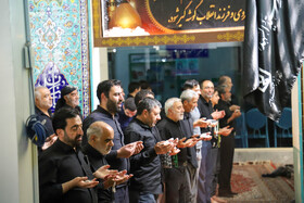 عزاداری عاشورای حسینی و اقامه نماز ظهر عاشورا در اهر