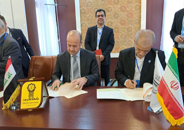 امضای ۸ سند همکاری علمی- بین المللی دانشگاه تبریز با دانشگاه‌های عراق