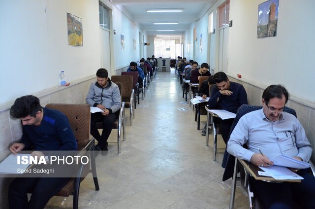 آزمون استخدامی وزارت بهداشت توسط جهاددانشگاهی در آذربایجان‌شرقی برگزار شد