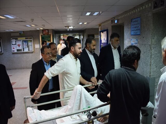 بازدید نماینده سازمان بهداشت جهانی در ایران از بیمارستان امام رضا(ع) تبریز