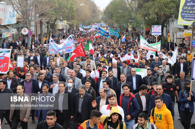 راهپیمایی‌های ملت ایران نشانگر غیرت ملی و دینی آن‌ها است