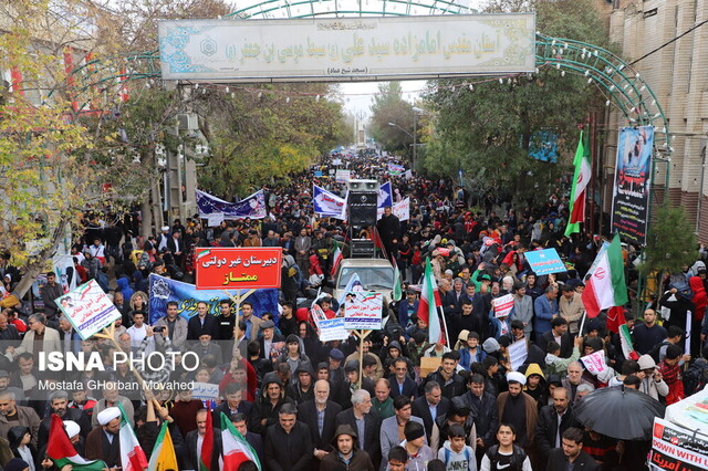 راهپیماییهای ملت ایران نشانگر غیرت ملی و دینی آنها است