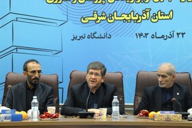 بیست چهارمین جشنواره تجلیل از برگزیدگان پژوهش و فناوری استان آزربايجان شرقی