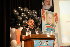 اجتماع دانش آموزی فرزندان حاج قاسم