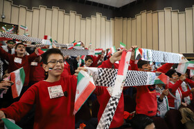 اجتماع دانش آموزی فرزندان حاج قاسم