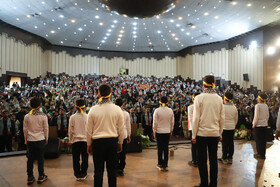 اجتماع دانش آموزی فرزندان حاج قاسم