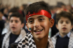 اجتماع دانش آموزی فرزندان حاج قاسم