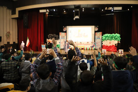 اجتماع دانش آموزی فرزندان حاج قاسم