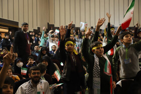 اجتماع دانش آموزی فرزندان حاج قاسم