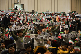 اجتماع دانش آموزی فرزندان حاج قاسم