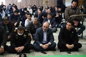 آیین چهارمین سالگرد شهادت شهید سپهبد حاج قاسم سلیمانی در دانشگاه تبریز