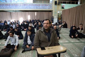 آیین چهارمین سالگرد شهادت شهید سپهبد حاج قاسم سلیمانی در دانشگاه تبریز