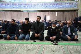 آیین چهارمین سالگرد شهادت شهید سپهبد حاج قاسم سلیمانی در دانشگاه تبریز