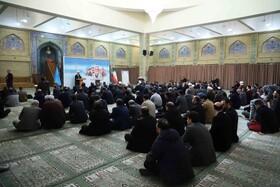 آیین چهارمین سالگرد شهادت شهید سپهبد حاج قاسم سلیمانی در دانشگاه تبریز