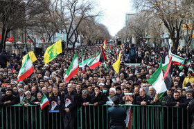 راهپیمایی مردم تبریز در محکومیت جنایت تروریستی کرمان