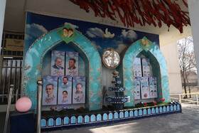 مراسم گرامیداشت شهدای بمباران ۲۷ دی دانشگاه تبریز