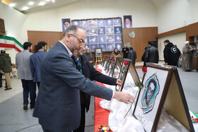 مراسم گرامیداشت شهدای بمباران ۲۷ دی دانشگاه تبریز