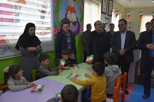 بازطراحی و بازسازی کتابخانه شهدای فرکوش شهرستان سراب به بهرهبرداری رسید