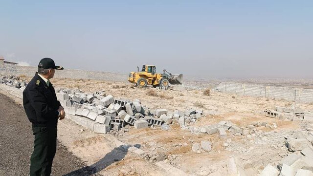 آزادسازی ۱۰ هکتار از اراضی کشاورزی در شهرستان تبریز آزادسازی ۱۰ هکتار از اراضی کشاورزی در شهرستان تبریز