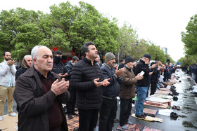 اقامه نماز عید فطر در تبریز