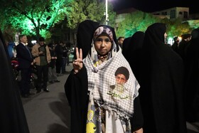 اجتماع مردم تبریز در حمایت از حمله سپاه به رژیم صهیونیستی