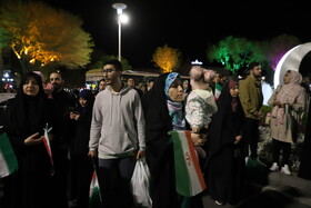 تجمع مردم تبریز در حمایت از عملیات وعده صادق