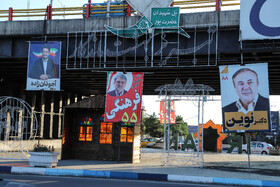 تبلیغات دور دوم انتخابات مجلس در تبریز