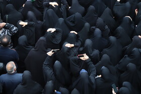 مراسم تشییع پیکر شهدای خدمت در تبریز